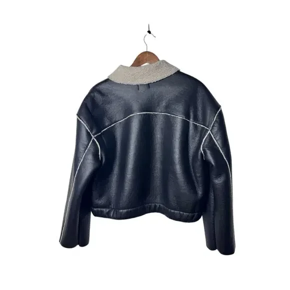 NWT Steve Madden Tila coat in black onyx whimsigoth grunge Cottagecore witch XL - Picture 3 of 6